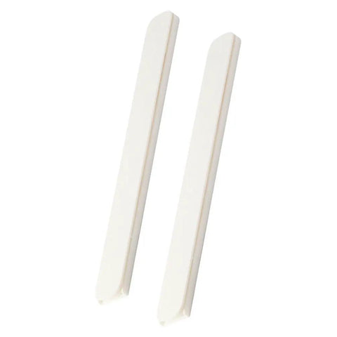Self Adhesive Drawer Slides 10.39 Inch Guide Rails Peel And Stick Hardware, two white glider tracks for smooth cabinet upgrades.