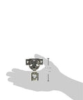 Three Quarter Inch Compact Soft Close BLUMotion Overlay Hinge For Face Frame Cabinets Pack Of 10 shown in hand for size reference.