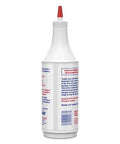 Side view of 1 quart Heavy Duty Hub Oil for Trailer Hubs and Steering Axles Extreme Heat Resistant Long Lasting Lubricant Non Foaming and Ultra Slick