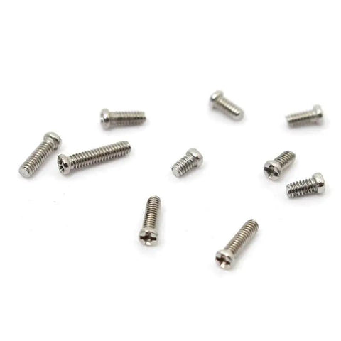 500Pcs Stainless Steel 10 Kinds Small Screws Nuts Assortment Kit For Miniature Projects Watches And Glass Fixtures
