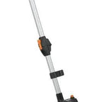 Heavy Duty One Foot Measuring Wheel With Beefy Pistol Grip Handle And Double Reset Switch For Construction Surveying Landscaping And Diy Renos Straight Shot Inch Measurements No Sweat Setup Or Bending Over Needed shown with ergonomic grip.