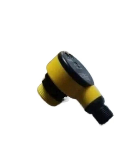 T18SP6RQ Photoelectric Switch High Precision Object Detection Sensor in yellow casing for industrial automation applications.