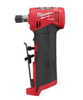 Top Shelf Brushless Right Angle Die Grinder 12V Cordless with red and black ergonomic grip, designed for automotive polishing.