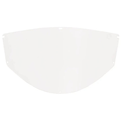 Maxview Premium Face Shield Replacement Window Uncoated Clear Tint showing oversized clear polycarbonate panel for models 14200 14201