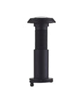 Solid Brass HD Glass Lens 220 Degree Door Viewer Peephole With Heavy Duty Privacy Cover UL Listed Security, Matte Black Finish
