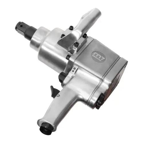 Badass One Inch Air Impact Wrench Loaded With Twin Hammer Clutch And Ergonomic D Grip Handle Cranks Out Up To Eighteen Hundred Foot Pounds Of Serious Torque For Knocking Loose Rusted Bolts And Tackling Big Garage Projects