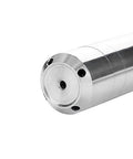 DC 24V 4-20mA Water Level Transmitter Plug-In Type Level Sensor, anti-bending probe, 0-5 m range, close-up of steel sensor end