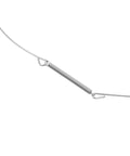 Drip Proof Front Load Washer Water Seal Door Wire Spring Clamp Three Pcs Retainer 34cm Silver Steel
