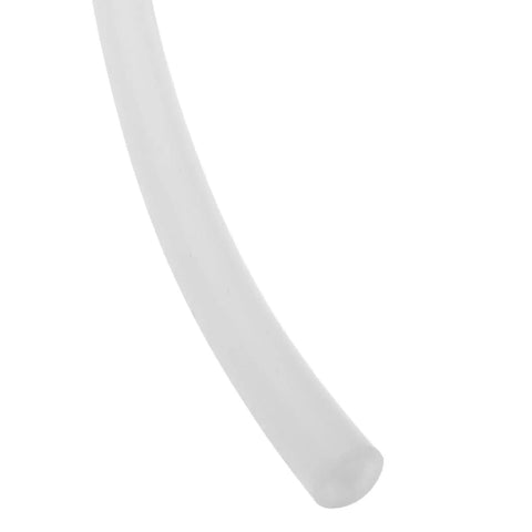 Silicone Steamer Tube 39 Inch Heat Resistant Steam Hose For Home Sauna Conduit Replacement Flexible 0.4 Inch Inner Diameter Hose Close-up