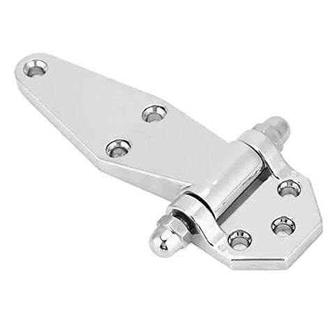 Cast Zinc Alloy Heavy Duty Hinge With 270 Degree Rotation for cabinets and closets, showing a durable metal hinge with installation holes.