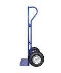 Pro-Lift blue heavy-duty hand truck with steel frame, base plate, and two wheels.