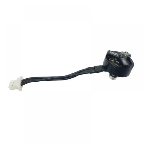 Ultra Responsive 0802 16000KV Brushless Micro Motor For Tinyhawk II with wires, connector visible, side view