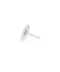 1 1/4 Inch 11 Gauge Ring Shank Galvanized Nails Carry A Sturdy Round Cap And Razor Sharp Diamond Point To Lock Down Heavy Lumber Securely While The Twenty Five Pound Box Is An Absolute Game Changer For Crews Building Tough Sites Today, viewed from the side.