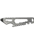 Handy Stainless Steel Pocket Tool With Hex Wrench And Bottle Opener For Camping And Hiking, Durable EDC Gear shown on white background