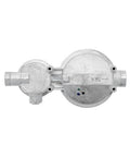 RV two-stage propane regulator for consistent gas flow