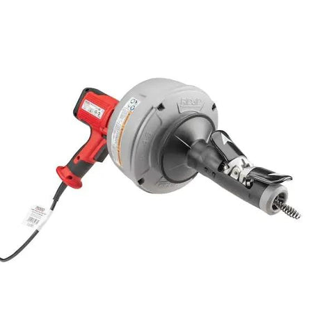 Heavy Duty Sink Machine With Variable Speed And A Corrosion Resistant Leak Proof Drum Loaded With Twenty Five Foot Cable for drain cleaning.