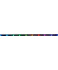 Single LED strip from iCUE Lighting Node PRO RGB Lighting Controller with rainbow colors and 10 LEDs.