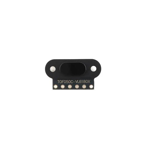 Infrared Time Of Flight TOF Sensor Module For Short Range Ranging 1 To 30 Cm With Millimeter Precision, Compact Size, black front view