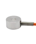 5kg Button Type Compression Load Cell Sensor With 2m Cable, Tiny But Mighty Miniature Strain Gauge Scale For Precise Weighing, IP66 Stainless Steel, Low Height 7mm, 13mm Diameter, Great For Compact Scales, silver button load cell with 2m cable