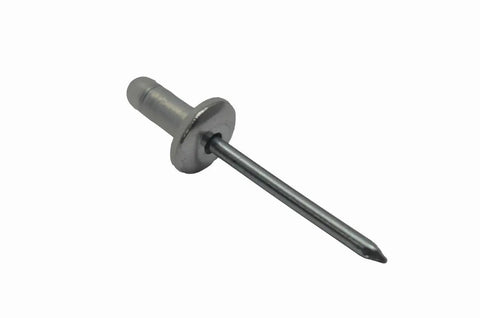 Premium Aluminum Steel Specialty Rivets Fastener Clip Kit 25 Pieces Door Panel Bumper Trim Retainer OE Replace 90269-06013 close-up of a single rivet