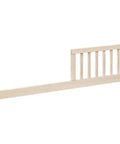Contemporary Wood Toddler Conversion Rail 54 Inch Wide Made From Sustainable New Zealand Pine With Washed Natural Finish ASTM Compliant