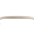 Asbury Collection Charlotte Pull Brushed Satin Nickel Contemporary Transitional Cabinet Hardware Center To Center Six Inches front view