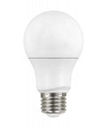 4 Pack 9.5W A19 LED Light Bulbs Warm White 3000K Stay Lit Medium Base Frosted Finish Damp Location Rated 15,000 Hour Life Long Lasting 3 Year Warranty Replacement Lamps