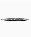Steampunk 3D Metal Pen Puzzle Kit For Adults Dope DIY Mechanical Construction Set With Simple Assembly Premium Writing Performance Creative Building Gift For Friends Black, black metal pen side view