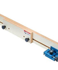 Cross Lap Jig For Precise Half Lap Joints Quick Table Saw Setup with ergonomic knob system for precise woodworking cuts