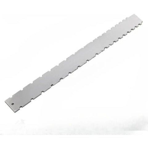 Notched Guitar Neck Straight Edge Ruler For Fretboard Relief And Neck Curvature Check Aluminum Precision Gauge with 24, 24.75, 25, 25.5 inch scale