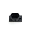 Badass Drive Battery Coolant Level Sensor Factory Direct Swap For Chevy Volt And Bolt Hardcore Build With Killer Waterproof Seal Dead Easy Install Oem 22922224 Replacement front view of black sensor connector.