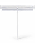 Slide-Lok Bi-Fold Door Lock Kid-Friendly Easy Install Child Safety Lock for Double Closet Doors shown in clear material