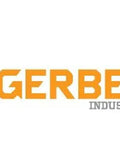 Gerber Industrial logo with orange emblem and text on a white background