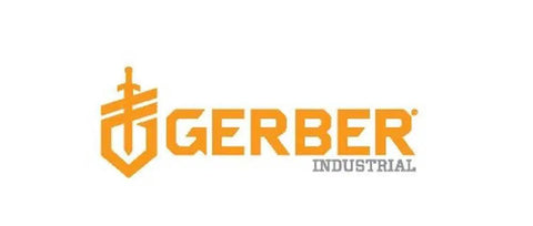 Gerber Industrial logo with orange emblem and text on a white background
