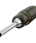 Ratcheting Multi-Bit Screwdriver 15-In-1 With Phillips Slotted Square Torx and Combo Bits Plus One Quarter Inch Nut Driver