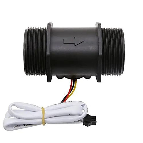 Go-To 1.5 Inch Water Flow Meter With Hall Effect Sensor Switch Pulse Output 10-150 LPM Waterproof Durable Flow Sensor