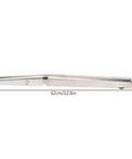 Beefy Heavy Duty Folding Shelf Bracket Stainless Steel Space Saving Drop Leaf Support 12.6 Inch Pneumatic Rod Mechanism