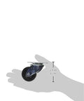 Swivel Top Plate Casters Zinc Finish With Two Inch Wheel Diameter Set Of 4 for Furniture Carts shown in hand for size reference
