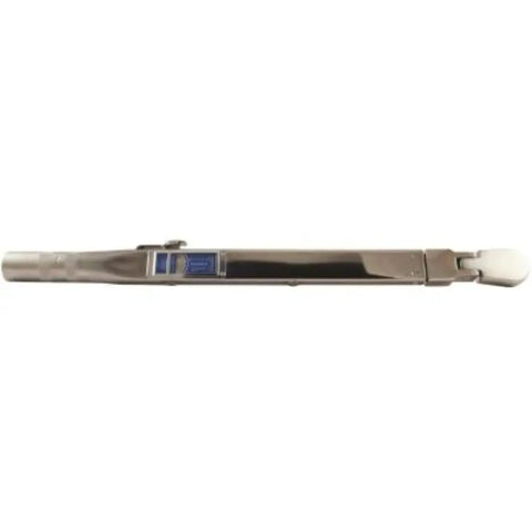 3/8 Inch Drive Flex Head Split Beam Click Wrench PREC2FR600H For Tight Spaces And Quick Torque Checks, Ultra Versatile Auto And DIY Tool With Smooth Operation, Durable Build, Precise Readouts, silver steel