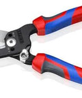 Knipex Forged Wire Stripper 13 72 8 8 Inch Heavy Duty Tool for Solid and Stranded Wire 10 to 20 AWG with Locating Ridges
