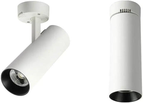 DJVHSRI Recessed Lighting Housing Trim Kits Led Dual-Use Ceiling Downlight displaying white aluminum spot lamps suitable for interior wall and porch lighting.