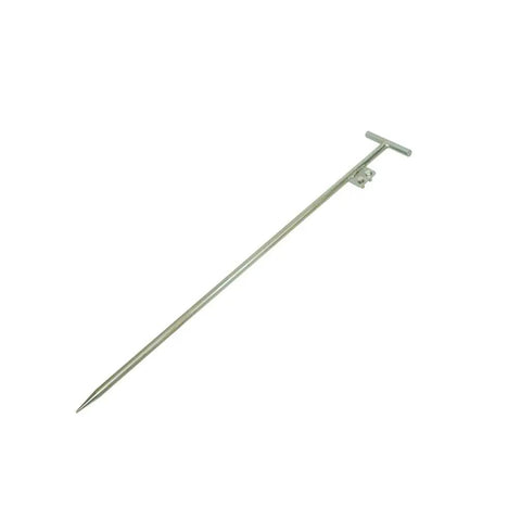 Heavy Duty Grounding Rod 31.5 Inch Steel Galvanized Grounding Electrode For Lightning Protection with conical tip