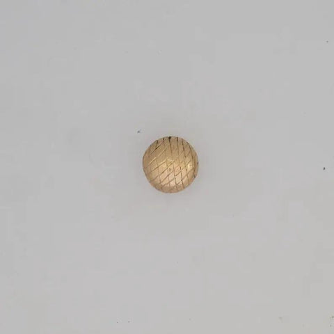 Gold Plated Shell Cabinet Knob Vintage Geometric Drawer Pull For Dresser Kitchen Furniture shown from a top angle on white background.