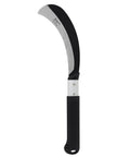 Heavy Duty Harvest Sickle With Carbon Steel Blade And Aluminum Handle For Clearing Tough Vines, Weeds And Saplings