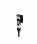 Side view of 120 Tooth Ratcheting Wrench Set with Extra Long Flexible Design and 180 Degree Rotating Heads on Both Ends Spline Plus Gear