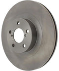 Front view of a Centric C-Tek automotive brake rotor; vented metal disc with central hub and five lug holes.