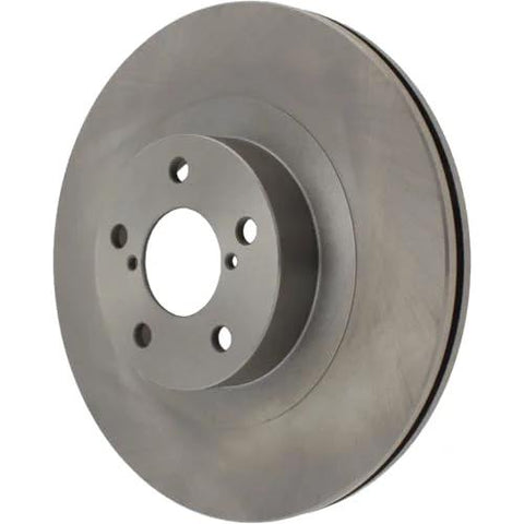 Front view of a Centric C-Tek automotive brake rotor; vented metal disc with central hub and five lug holes.