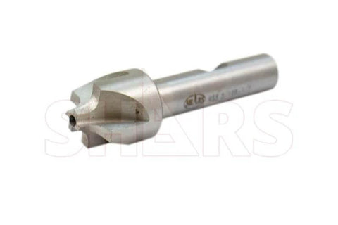 Shars HSS corner-rounding end mill, silver metal milling tool