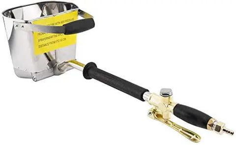 Heavy Duty Pneumatic Hopper Gun Features Four Jet Stucco Sprayer Nozzle For Cement Mortar Plaster And Concrete Wall Painting acting as a game changer.