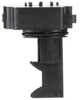 Side view of AF10060 Mass Air Flow Sensor, black casing, OE calibrated MAF sensor for precise air intake readings and ECU performance.